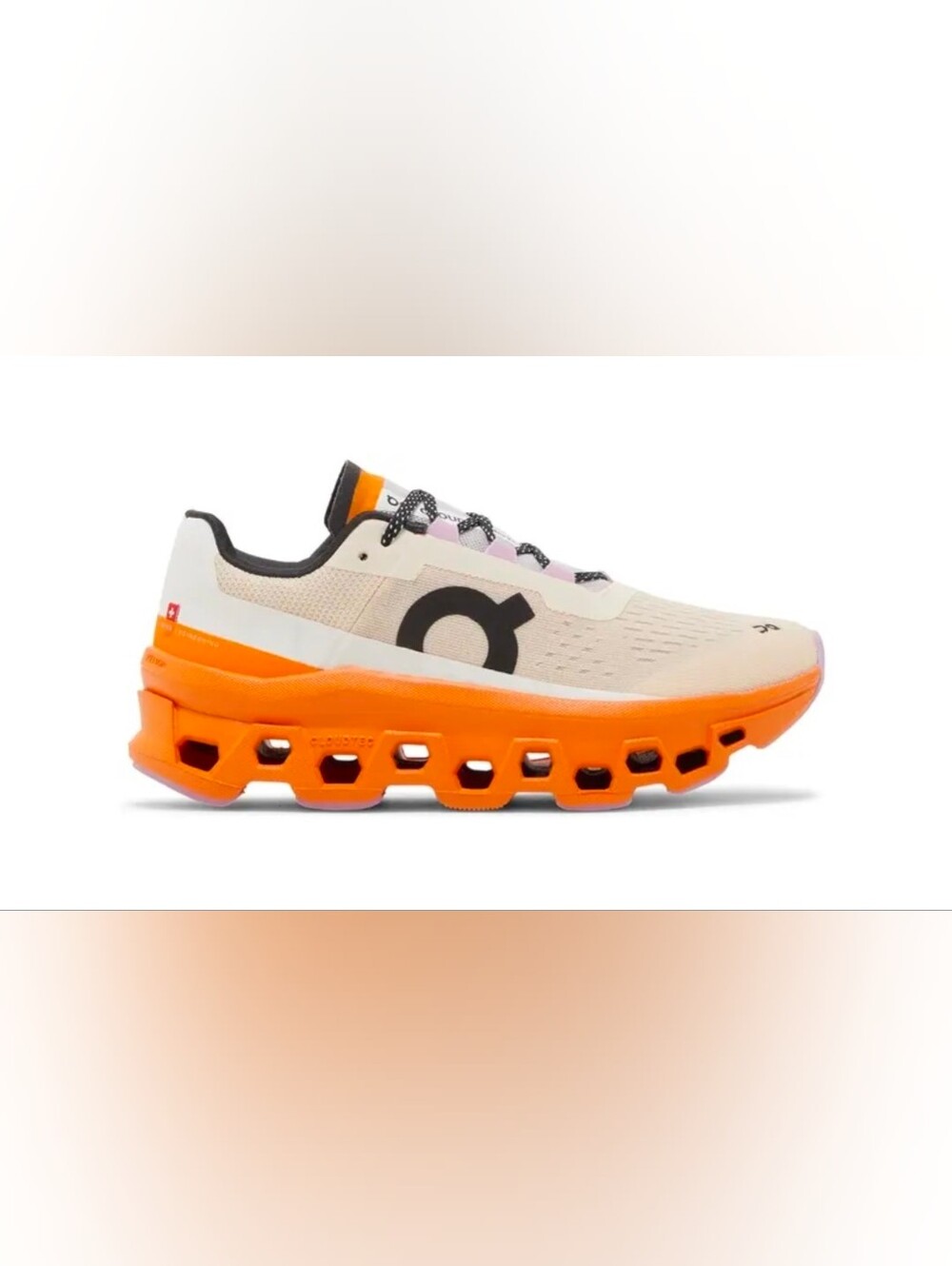 On Running Cloudmonster Women's Fawn y Turmeric Size 10